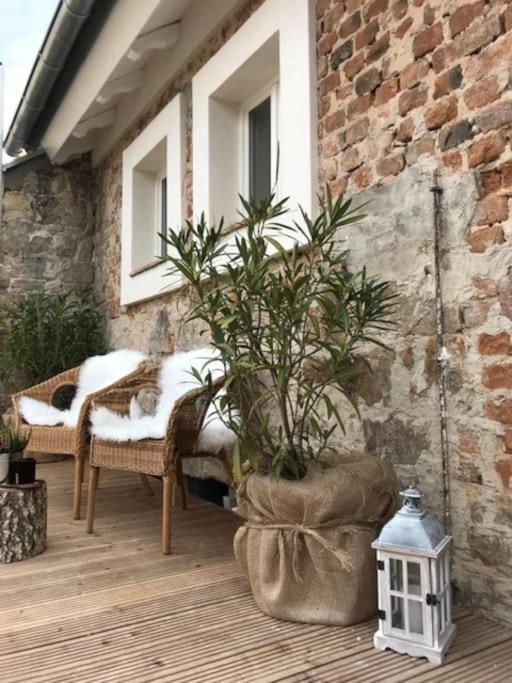 Ferienhaus „Uff'M Woikeller“ Villa Meckenheim  Ngoại thất bức ảnh